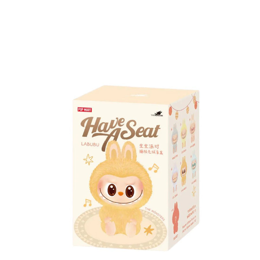 Pop Mart Labubu The Monsters Have a Seat 'DUODUO' SECRET Vinyl Plush Pendant