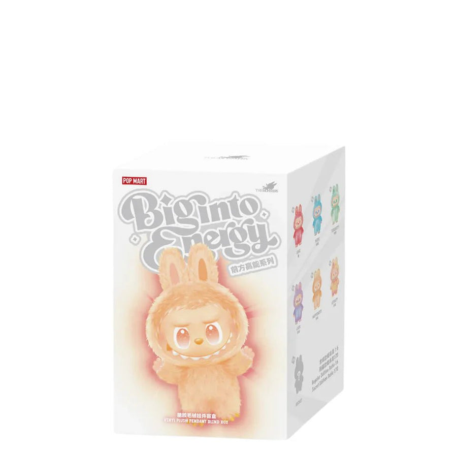 Pop Mart The Monsters Labubu Big into Energy 'HAPPINESS' Vinyl Pendant