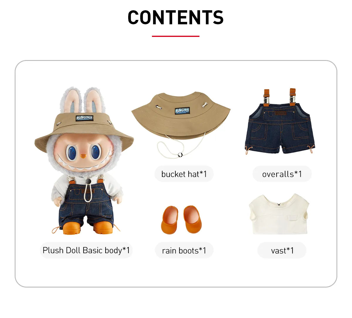 Pop Mart Labubu The Monsters 'Fall In Wild' Vinyl Plush Doll