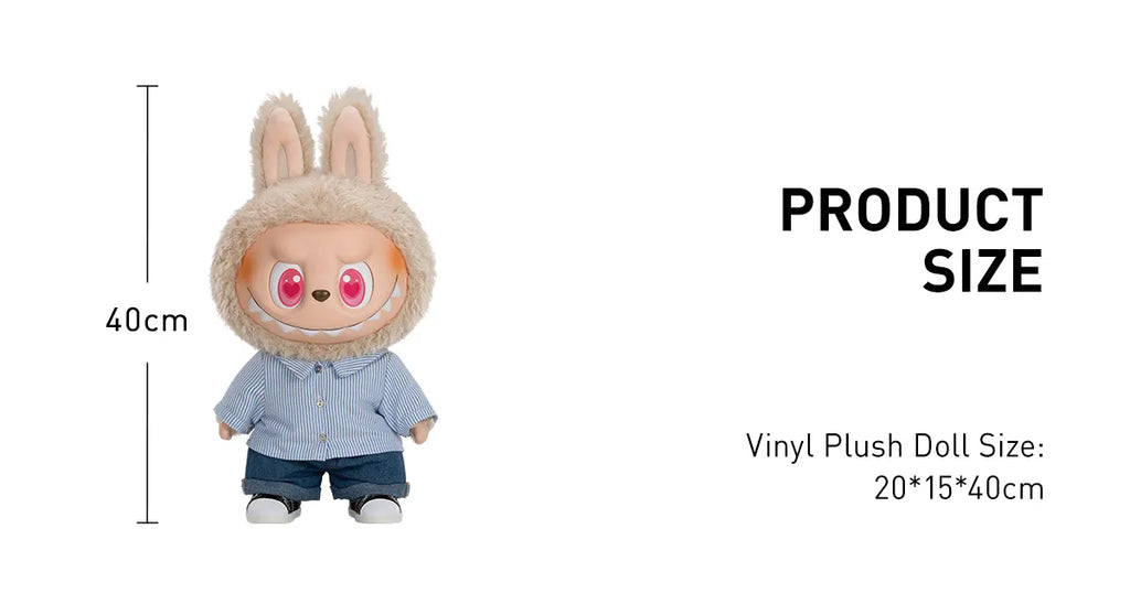 Pop Mart Labubu The Monsters 'Flip With Me' Vinyl Plush Doll