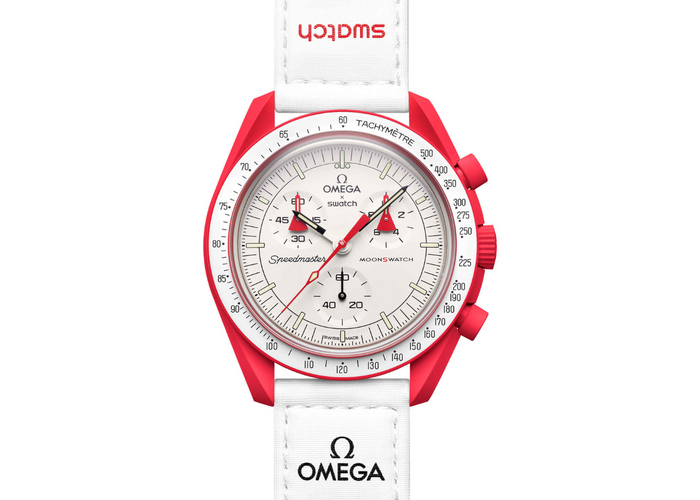 Swatch x Omega Bioceramic Moonswatch Mission to Mars - SO33R100