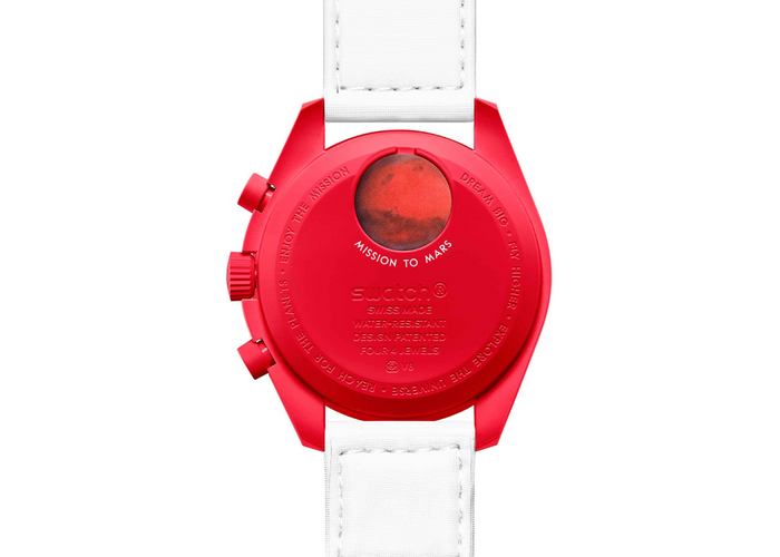 Swatch x Omega Bioceramic Moonswatch Mission to Mars - SO33R100