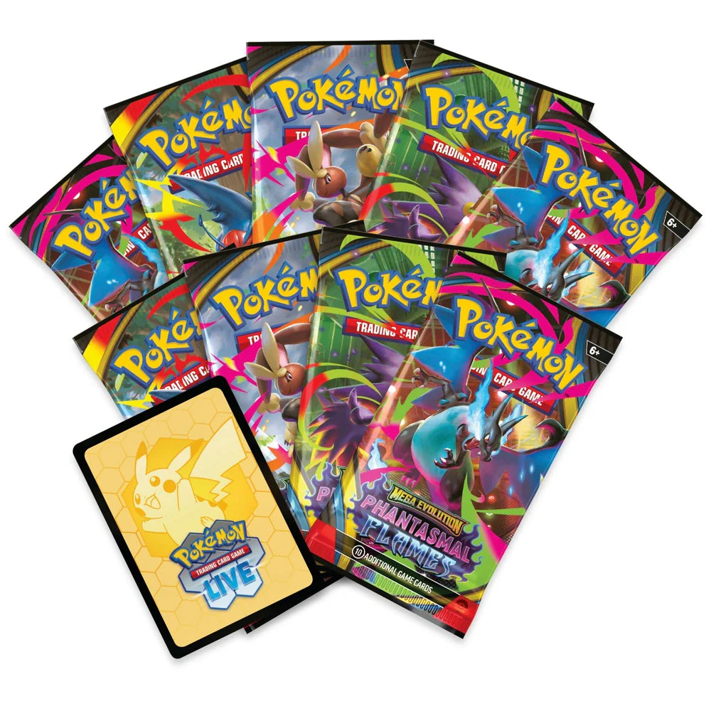 Pokemon TCG: Mega Evolution - Phantasmal Flames - Elite Trainer Box