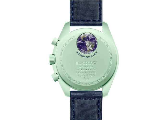 Swatch x Omega Bioceramic Moonswatch Mission to Earth - SO33G100