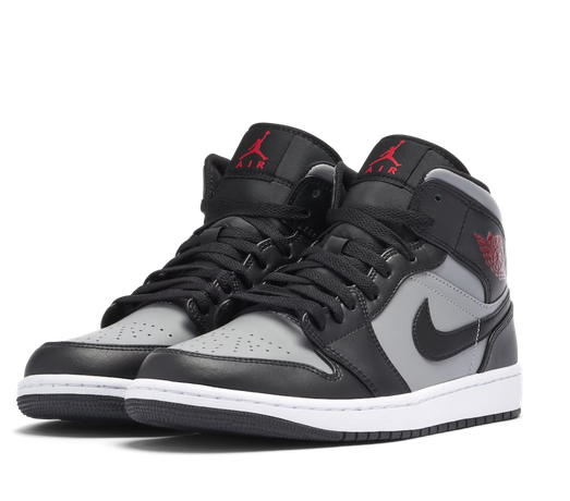 Jordan 1 Mid 'Shadow Red'