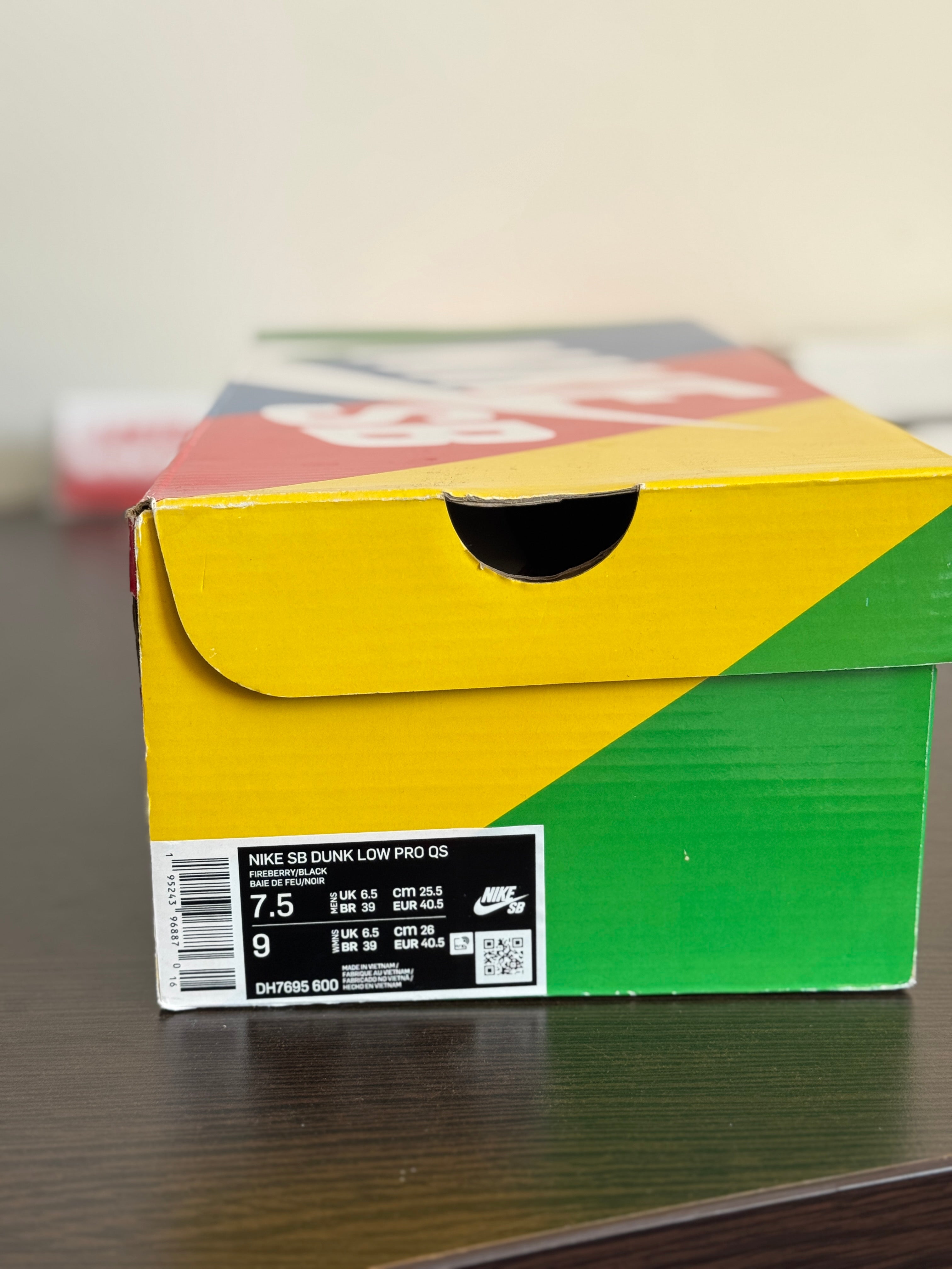 Nike SB Dunk Low Pro 'Parra Abstract Art'