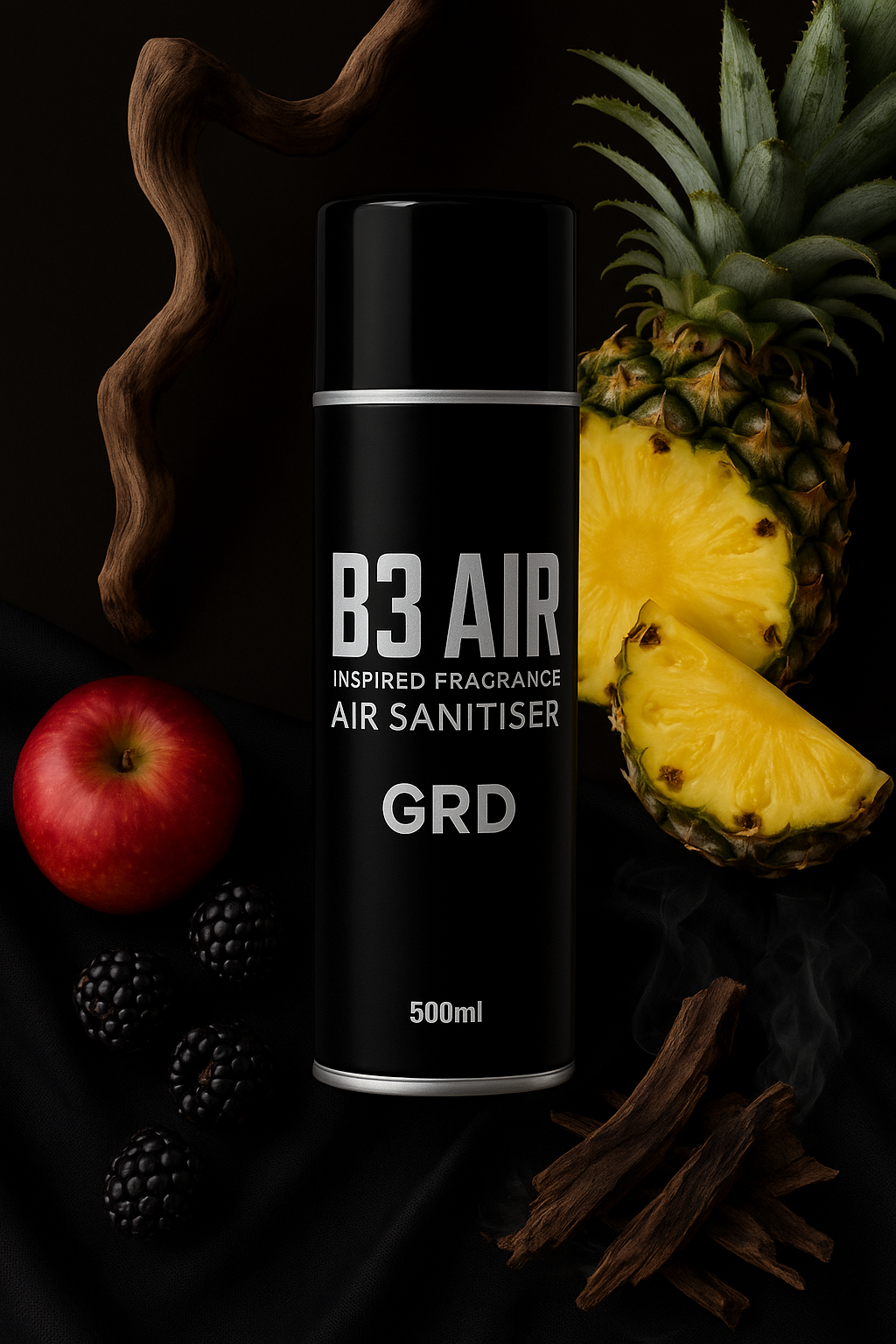 Luxury Air Freshener, 500ml, Premium Turbo Jet Spray, Long-Lasting 5X Duration