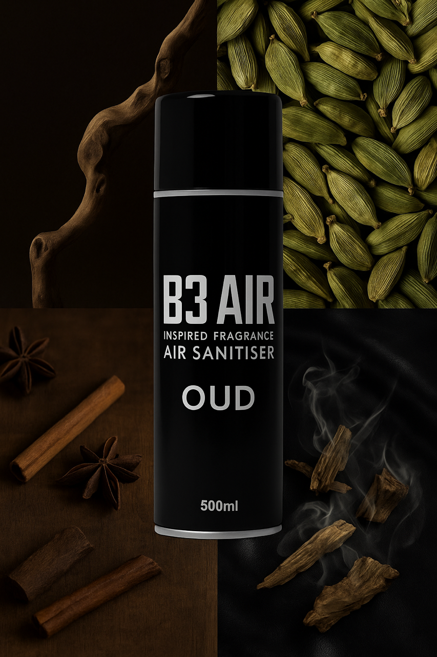 Luxury Air Freshener, 500ml, Premium Turbo Jet Spray, Long-Lasting 5X Duration