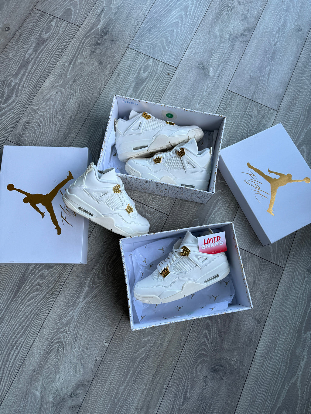 Air Jordan 4 Retro 'Metallic Gold' (W)