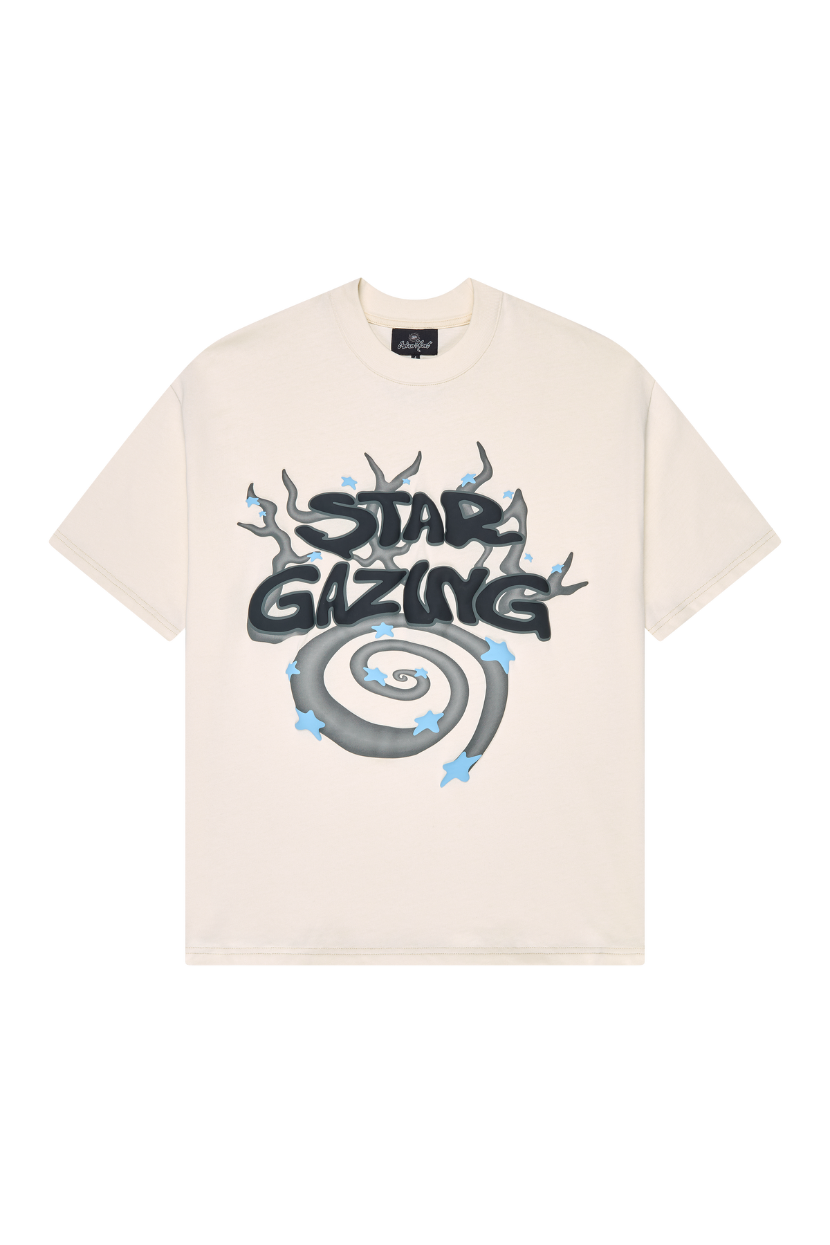 Broken Planet Market Stargazing T-Shirt - Vanilla White