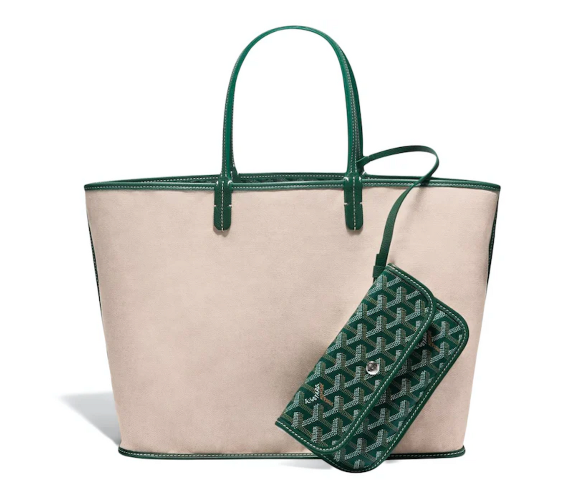 Goyard Saint Louis PM Tote Bag Green