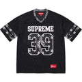Supreme Bandana Football Jersey Black/White