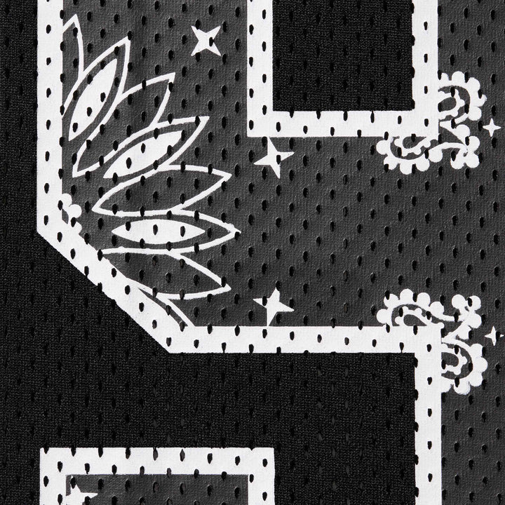 Supreme Bandana Football Jersey Black/White