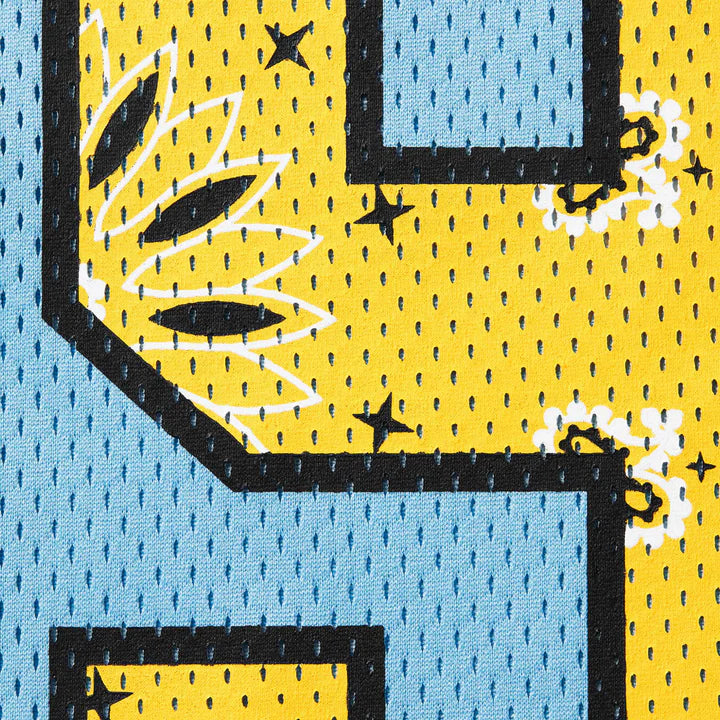 Supreme Bandana Football Jersey Blue/Yellow