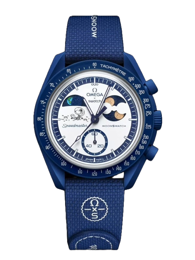 Swatch x Omega Bioceramic Moonswatch Mission to Earthphase – Moonshine Gold (SO33N702L) - 'HARVEST MOON'