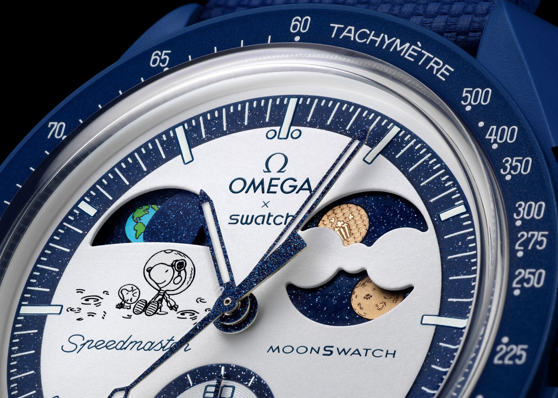 Swatch x Omega Bioceramic Moonswatch Mission to Earthphase – Moonshine Gold (SO33N702L) - 'HARVEST MOON'