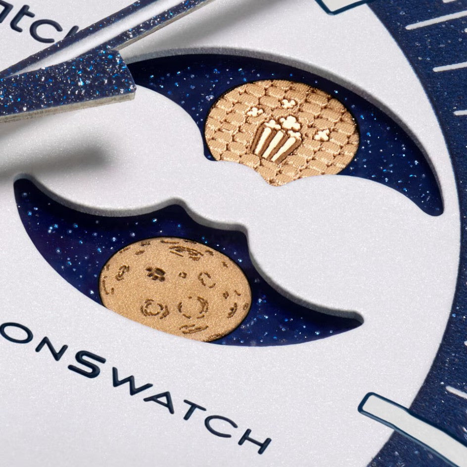 Swatch x Omega Bioceramic Moonswatch Mission to Earthphase – Moonshine Gold (SO33N702L) - 'HARVEST MOON'