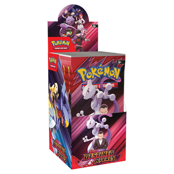 Pokemon - Scarlet & Violet - Destined Rivals - Half Booster Box (18 Packs)