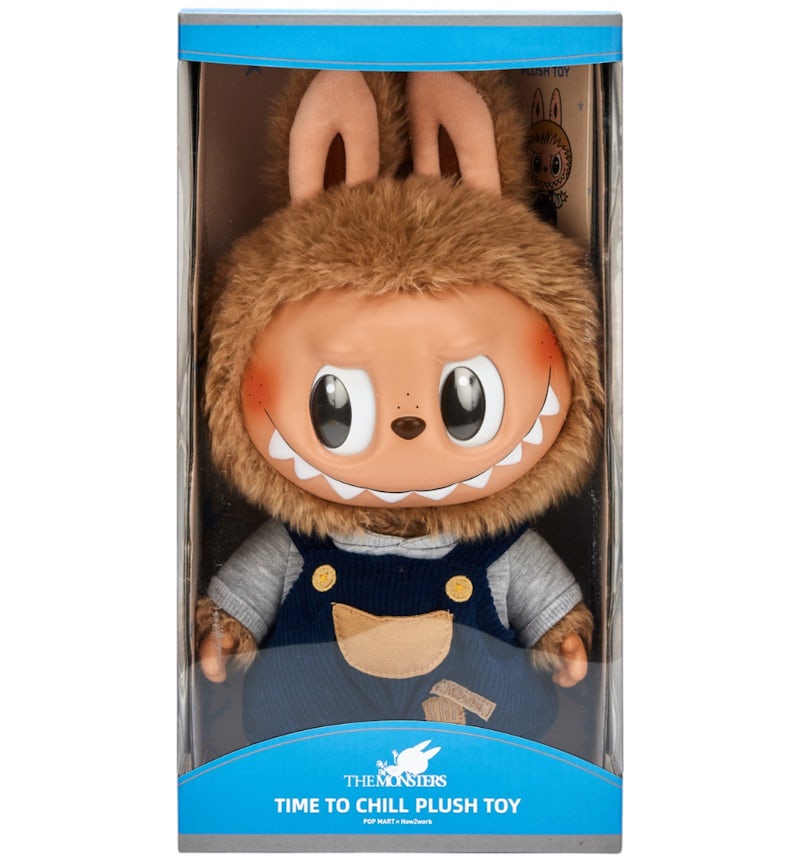 Pop Mart Labubu The Monsters 'Time to Chill' Vinyl Plush Doll