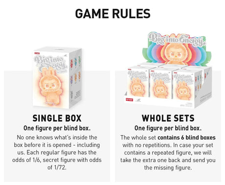 Pop Mart Labubu The Monsters ‘Big Into Energy’ Series Vinyl Plush Pendant Blind Box