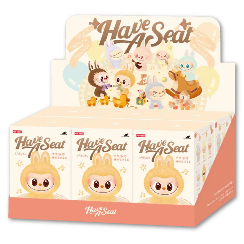 Pop Mart The Monsters Labubu Have A Seat 'DADA' Vinyl Pendant
