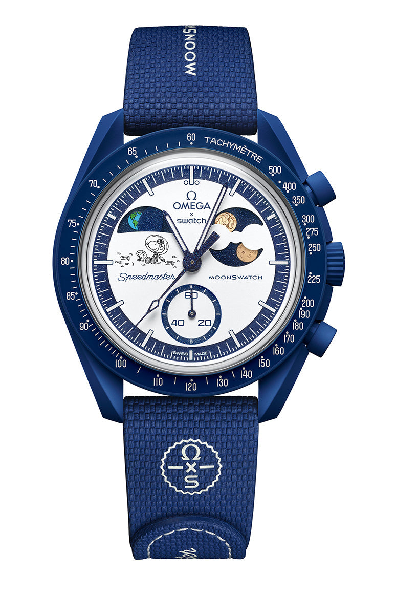 Swatch x Omega Bioceramic Moonswatch Mission to Earthphase – Moonshine Gold (SO33N703L)