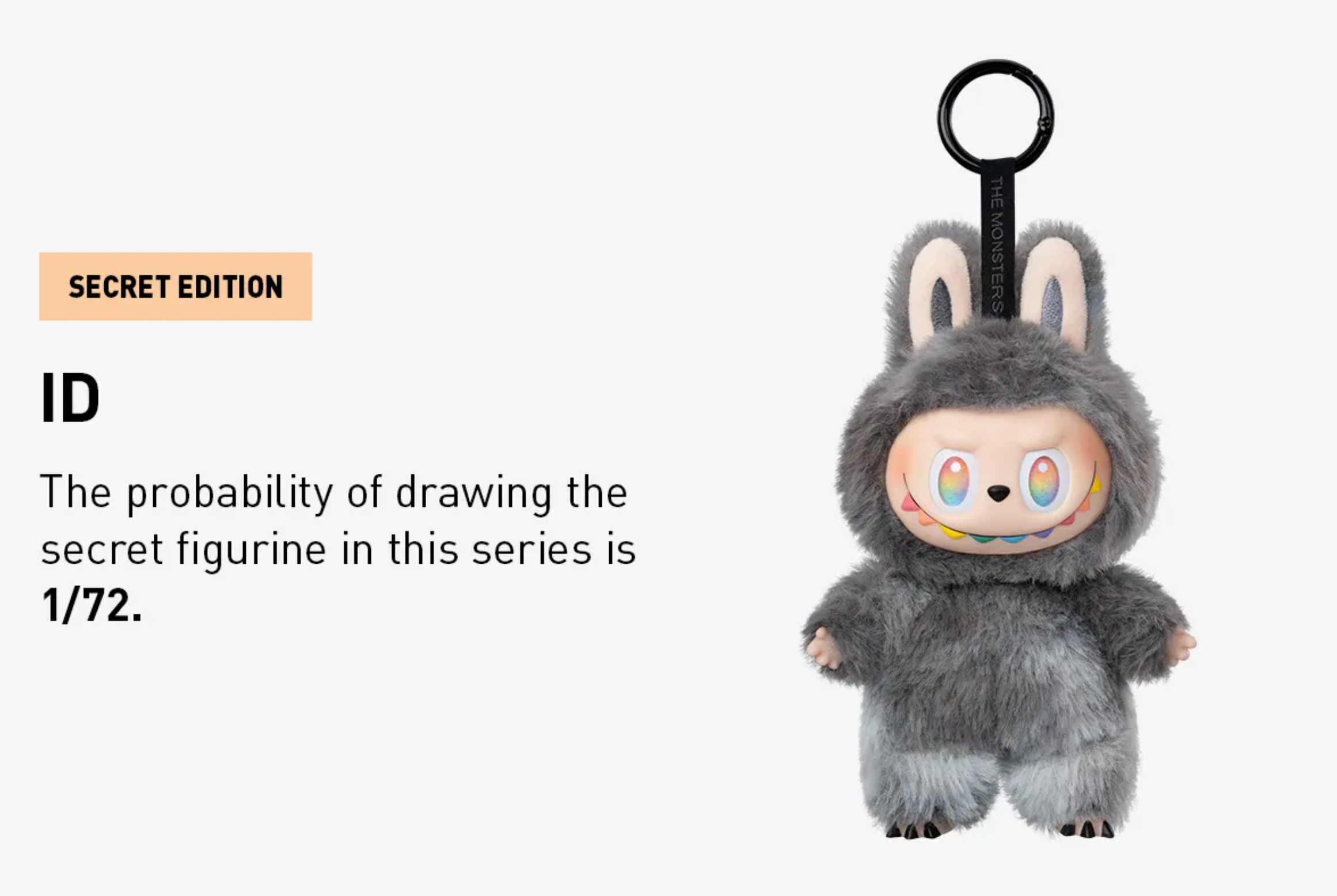 Pop Mart Labubu The Monsters Big into Energy SECRET Vinyl Plush