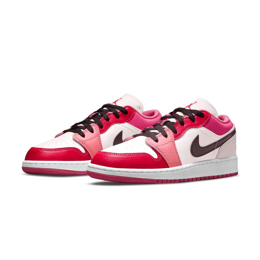 Jordan 1 Low 'Pink Red' (GS)