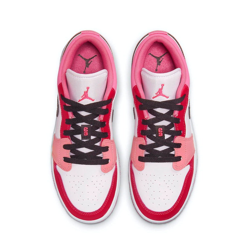 Jordan 1 Low 'Pink Red' (GS)
