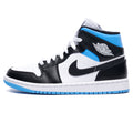 Jordan 1 Mid 'University Black White' (W)