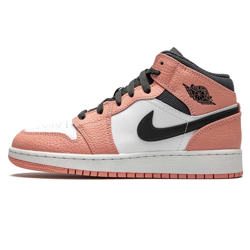 Jordan 1 Mid 'Pink Quartz' (GS)