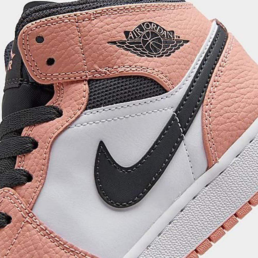 Jordan 1 Mid 'Pink Quartz' (GS)