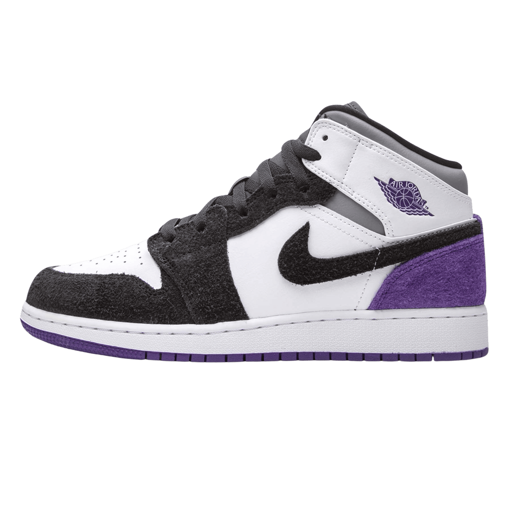 Air Jordan 1 Mid 'SE Purple' GS