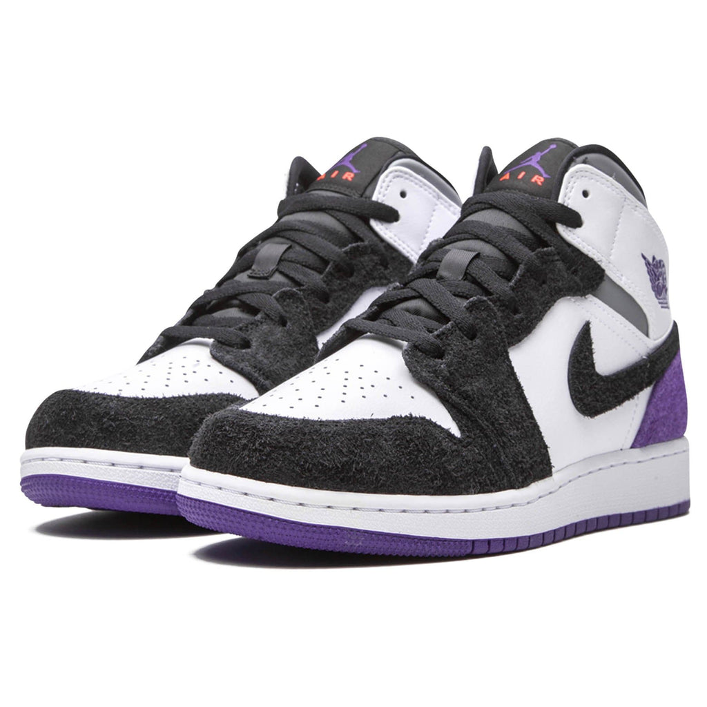 Air Jordan 1 Mid 'SE Purple' GS