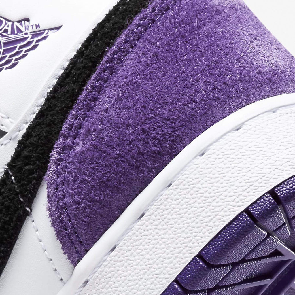 Air Jordan 1 Mid 'SE Purple' GS