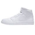 Jordan 1 Mid 'Triple White'