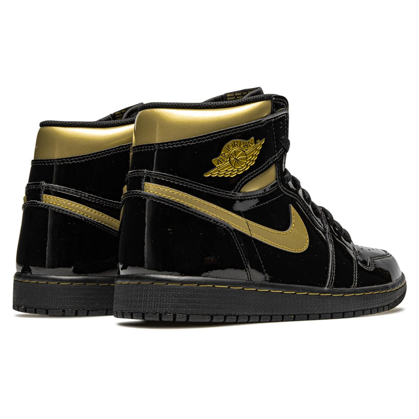 Air Jordan 1 Retro High 'Black Metallic Gold'