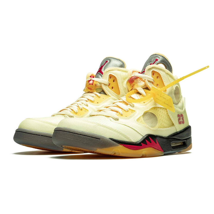 Jordan 5 Off-White 'Sail'