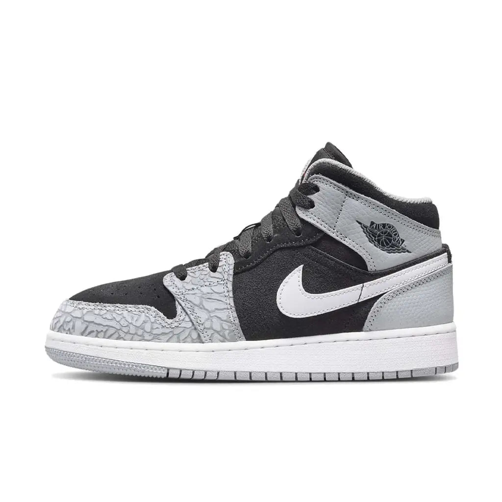 Jordan 1 Mid 'Elephant Print' (GS)