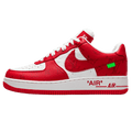 Louis Vuitton Air Force 1 Low 'By Virgil Abloh White Comet Red'