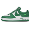 Louis Vuitton Air Force 1 Low 'By Virgil Abloh White Green'