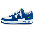 Louis Vuitton Air Force 1 Low 'By Virgil Abloh White Royal'