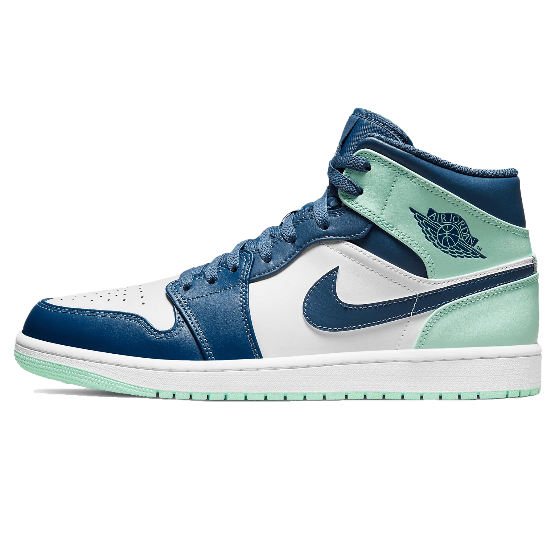 Jordan 1 Mid 'Mystic Navy Mint Foam'