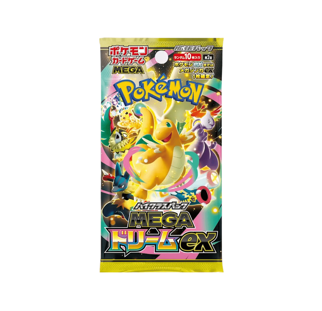 Pokémon TCG: Mega Evolution - Mega Dream ex - Japanese Booster Box (10 Boosters)