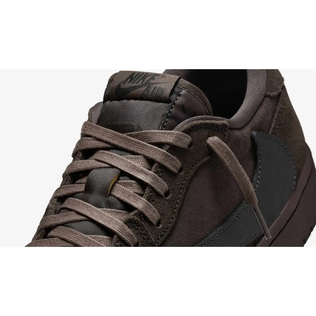 Air Jordan 1 Retro Low OG SP Travis Scott 'Velvet Brown'